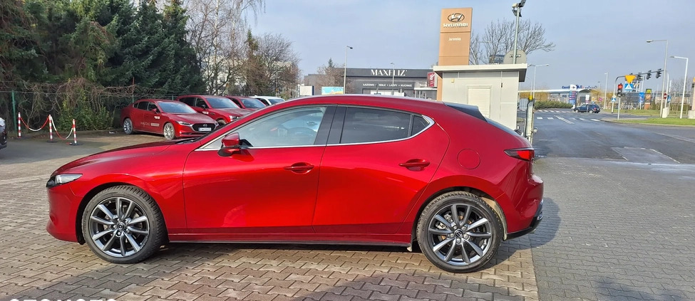 Mazda 3 cena 122800 przebieg: 11000, rok produkcji 2022 z Wojnicz małe 631